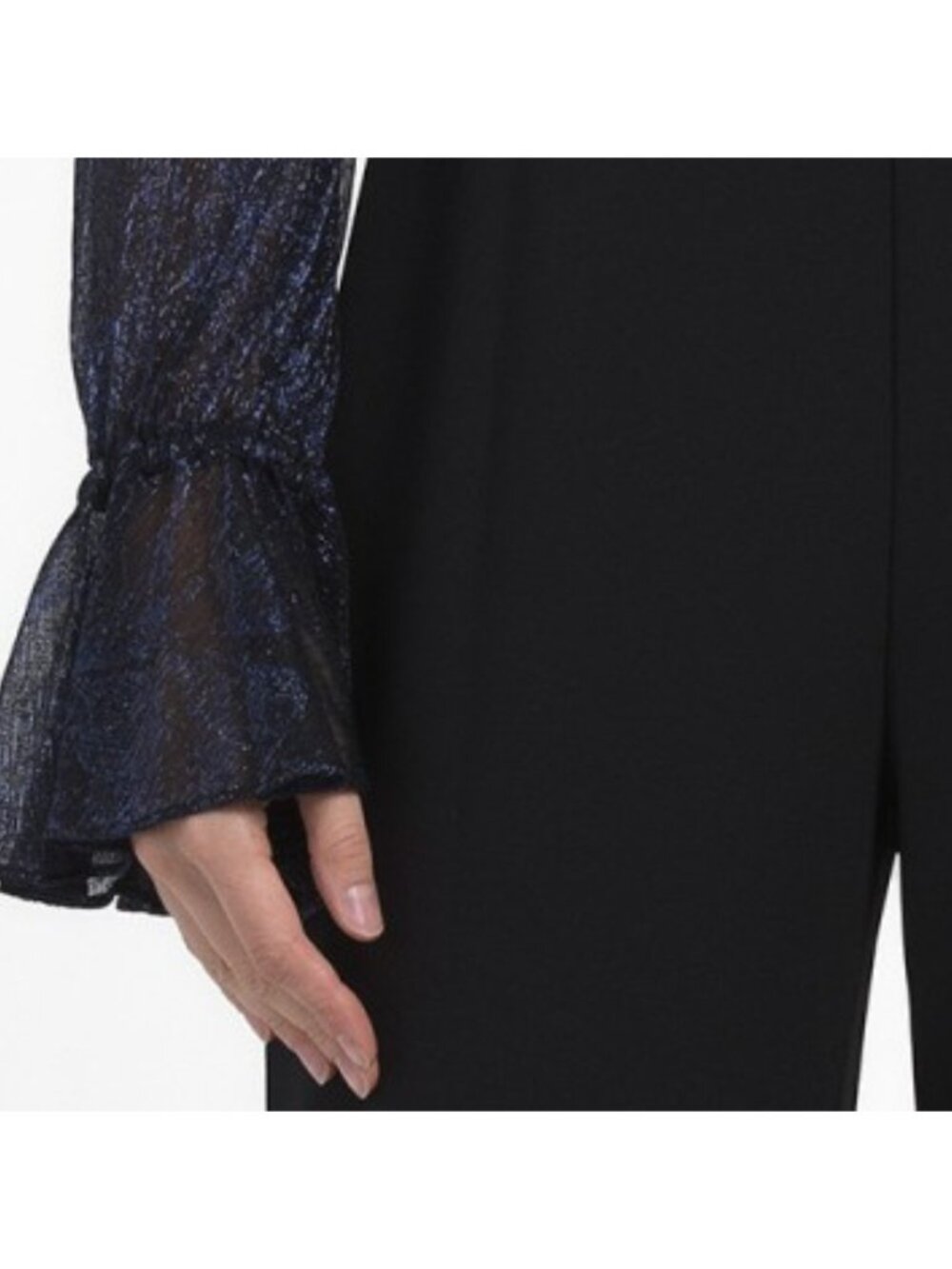 ADRIANNA PAPELL Off The Shoulder Jumpsuit - Picture 5 of 5